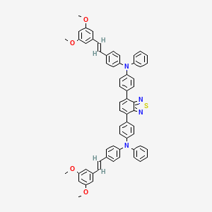 molecular formula C62H50N4O4S B12393564 NF-|EB-IN-9 