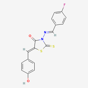 molecular formula C17H11FN2O2S2 B12393630 Alr2-IN-2 