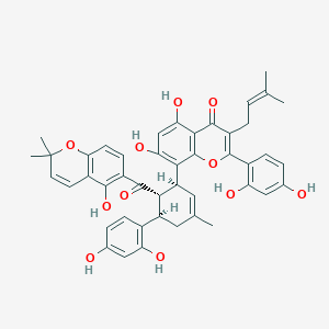 molecular formula C45H42O11 B12393667 Kuwanon W 