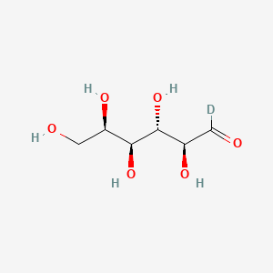 molecular formula C6H12O6 B12393682 D-(+)-Talose-d1 