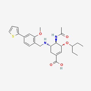 molecular formula C26H34N2O5S B12393683 Neuraminidase-IN-10 