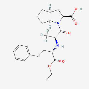 molecular formula C23H32N2O5 B12393686 Ramipril-d3 