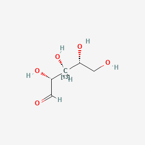 molecular formula C5H10O5 B12393701 Xylose-3-13C 