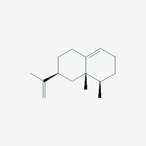molecular formula C15H24 B1239371 (+)-Eremophilene 