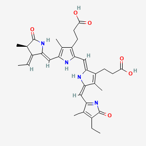 molecular formula C33H38N4O6 B1239373 Phycobilin CAS No. 20298-86-6