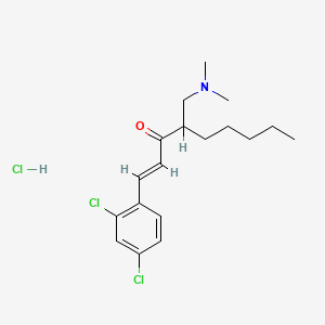1-(2,4-Dichlorophenyl)-4-dimethylaminomethyl-1-nonen-3-one