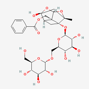 molecular formula C29H38O16 B12393779 Isomaltopaeoniflorin 