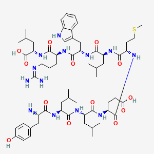 molecular formula C60H93N13O13S B12393806 Yllemlwrl 