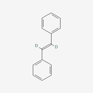 molecular formula C14H12 B12393891 trans-Stilbene-alpha,alpha'-D2 