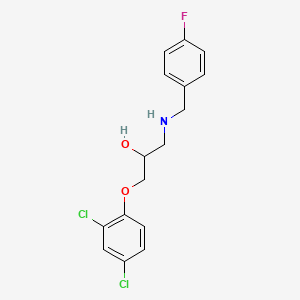 molecular formula C16H16Cl2FNO2 B12393896 Phosphatase-IN-1 