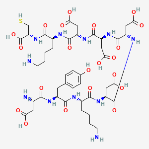 molecular formula C44H65N11O21S B12393917 FLAG-Cys 