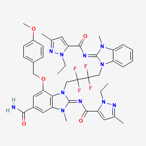 molecular formula C43H45F4N11O5 B12393921 STING modulator-5 