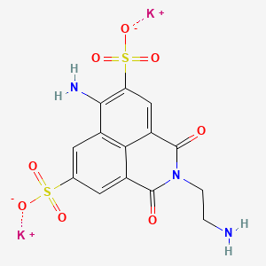 molecular formula C14H11K2N3O8S2 B12393928 Lucifer yellow ethylenediamine 