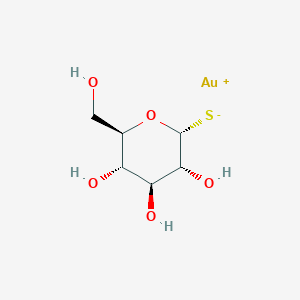 molecular formula C6H11AuO5S B1239394 Unii-2P2V9Q0E78 