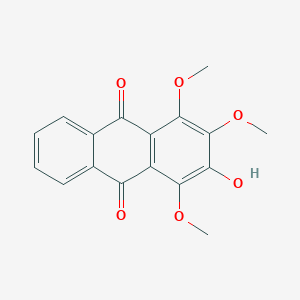 2-Hydroxy-1,3,4-trimethoxyanthraquinone