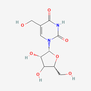 molecular formula C10H14N2O7 B12393960 5-Hydroxymethyl xylouridine 