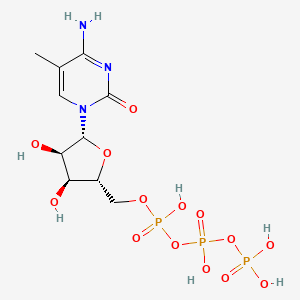 molecular formula C10H18N3O14P3 B12393967 5-Methylcytidine-5'-triphosphate 