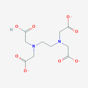 molecular formula C10H13N2O8-3 B1239398 N-(Carboxymethyl)-N,N',N'-tris(carboxylatomethyl)ethylenediamine 