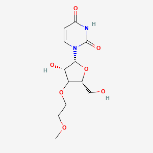 1-[(2R,3S,5R)-3-hydroxy-5-(hydroxymethyl)-4-(2-methoxyethoxy)oxolan-2-yl]pyrimidine-2,4-dione