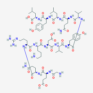 molecular formula C73H115N19O22 B12394074 Thymopoietin I/II (29-41) (bovine) 