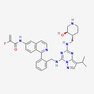 molecular formula C33H36FN9O2 B12394087 Cdk7-IN-21 