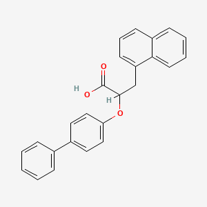 molecular formula C25H20O3 B12394109 PPAR|A/|A agonist 2 