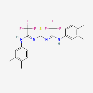 molecular formula C21H20F6N4S B12394126 Cxcr4-IN-2 