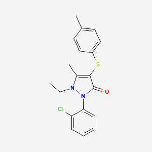 molecular formula C19H19ClN2OS B12394188 Jak-2/3-IN-2 