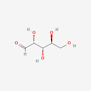 molecular formula C5H10O5 B1239419 L-(+)-Arabinose CAS No. 5328-37-0