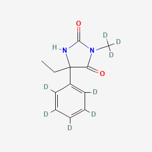 molecular formula C12H14N2O2 B12394229 Mephenytoin-d8 