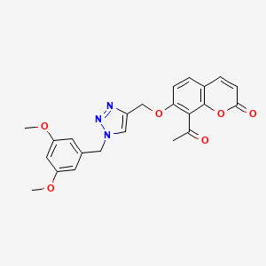 molecular formula C23H21N3O6 B12394232 AChE/BChE-IN-12 