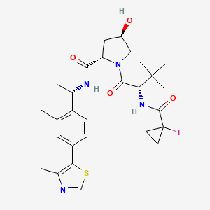 molecular formula C28H37FN4O4S B12394235 Vhl-IN-1 