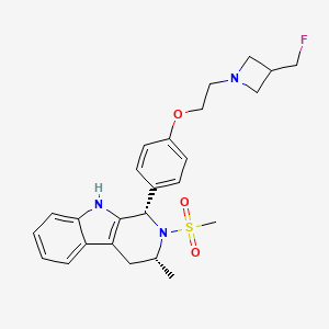 molecular formula C25H30FN3O3S B12394242 (1S,3R)-Gne-502 