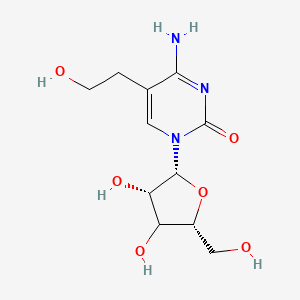 5-(2-Hydroxyethyl)cytidine