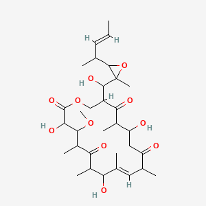 molecular formula C32H50O11 B1239426 特达诺内酯 