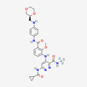 molecular formula C29H33N7O6 B12394265 Tyk2-IN-13 