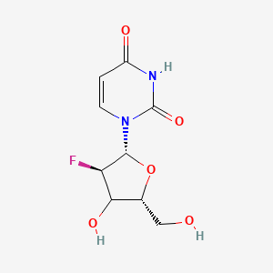 1-[(2R,3R,5R)-3-fluoro-4-hydroxy-5-(hydroxymethyl)oxolan-2-yl]pyrimidine-2,4-dione