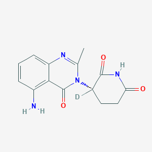 molecular formula C14H14N4O3 B12394286 (S)-Avadomide-d1 