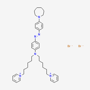 molecular formula C40H54Br2N6 B12394313 Ziapin 2 