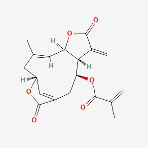 molecular formula C19H20O6 B1239436 去氧象草素 