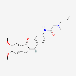 molecular formula C24H28N2O4 B12394367 AChE/MAO-B-IN-3 