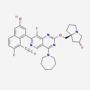 molecular formula C33H32F3N5O2 B12394382 pan-KRAS-IN-3 