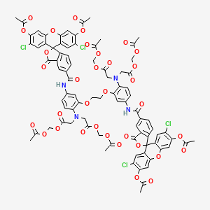 molecular formula C84H66Cl4N4O34 B12394433 Calcium Green BAPTA-2 AM 