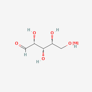 molecular formula C5H10O5 B12394472 Xylose-18O 