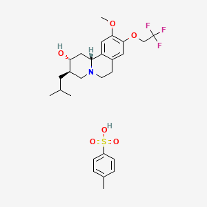 molecular formula C27H36F3NO6S B12394473 VMAT2-IN-2 (tosylate) 