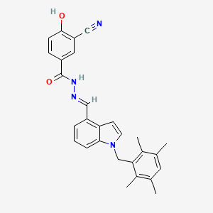 molecular formula C28H26N4O2 B12394486 GCGR antagonist 2 