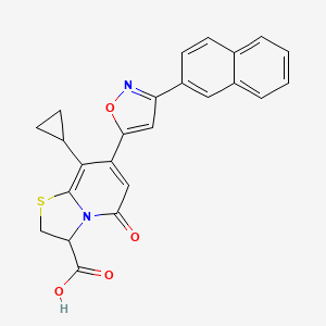 molecular formula C24H18N2O4S B12394498 Mtb-IN-4 