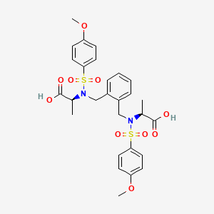 molecular formula C28H32N2O10S2 B12394512 Keap1-Nrf2-IN-13 