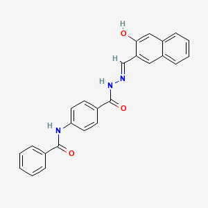 molecular formula C25H19N3O3 B12394545 Vegfr-2-IN-35 