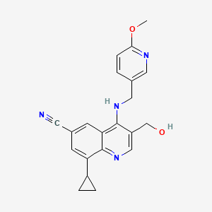 molecular formula C21H20N4O2 B12394597 Pde5-IN-10 